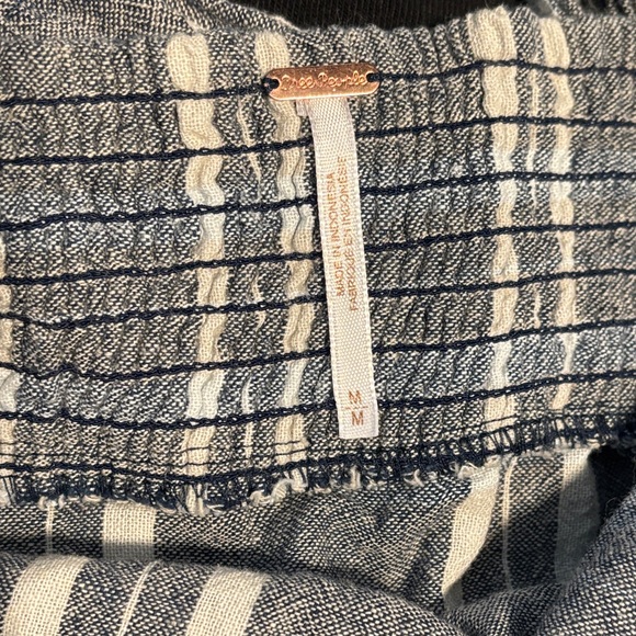 NWT Free People Linen Cotton Life Like This Midi Dress - Picture 8 of 11